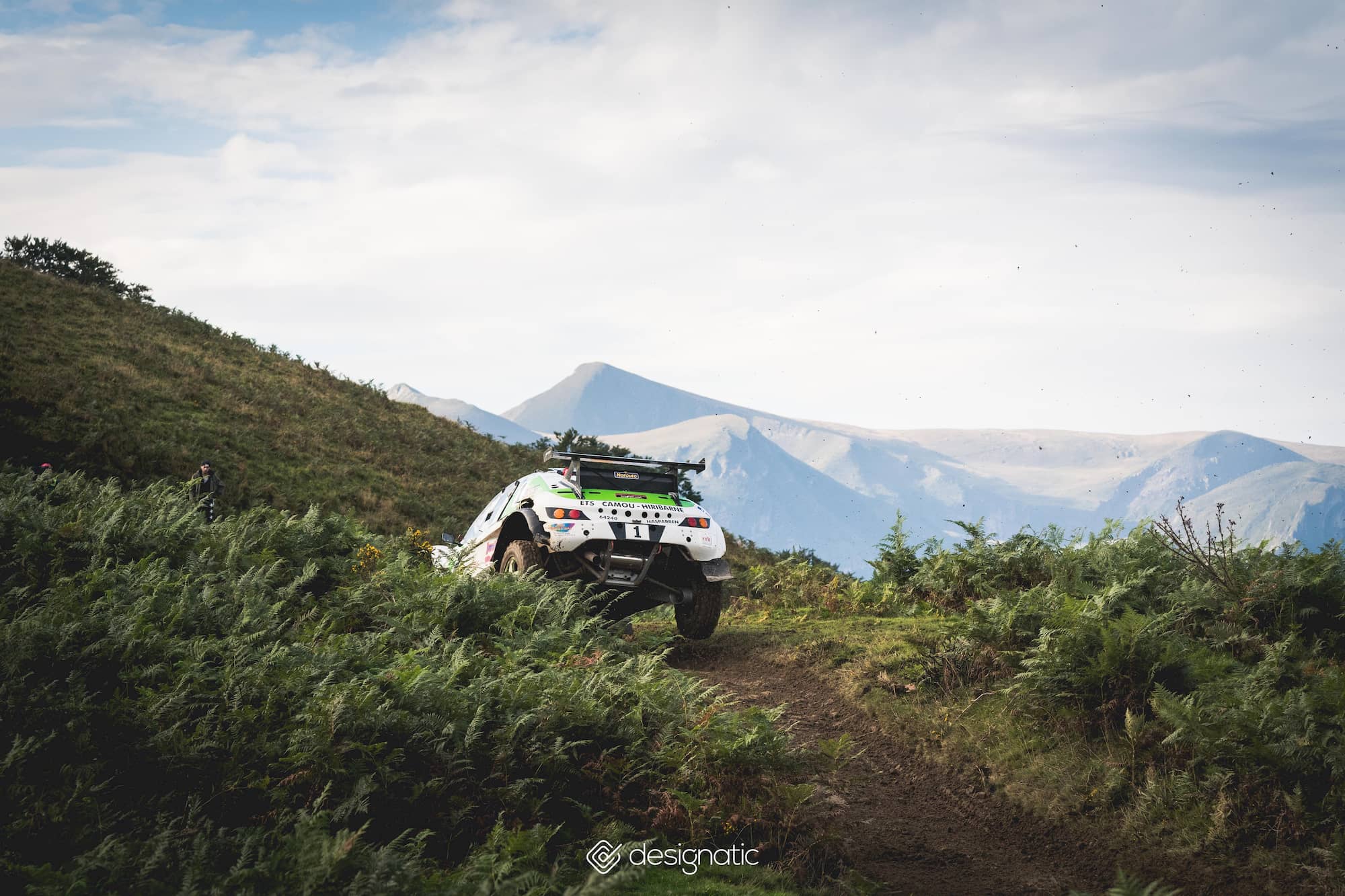 photographie événementiel sport auto automobile championnat de france designatic FFSA Rallye des Cimes pays basque Soule pyrénéens