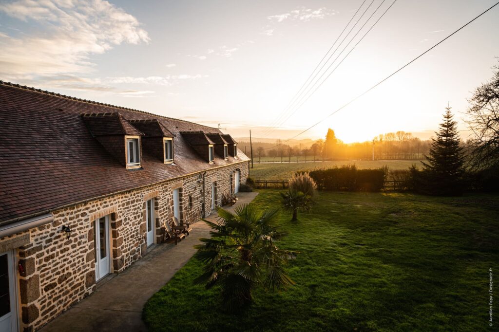 shooting photo corporate tourisme gîte chambres d'hôte immobilier banque image La Brocherie Magny le Désert Orne Normandie Designatic