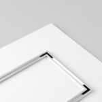 support profilé aluminium fixation tableau dibond sans encadrement